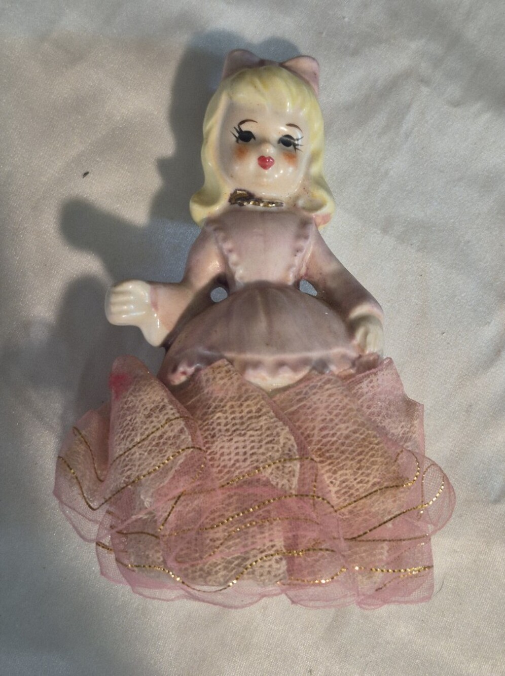 Vintage Norleans Japan Blonde Princess Ceramic Doll